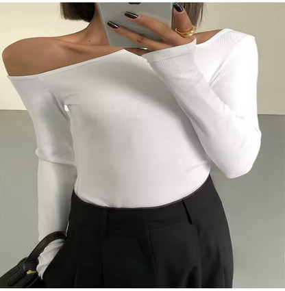 Chic Off-Shoulder Crop Top™