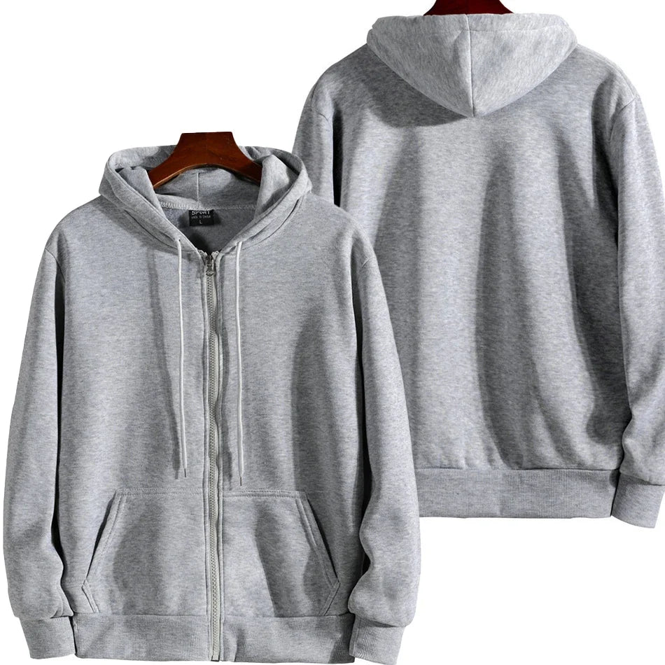 Stylish Versatile Zip Hoodie™