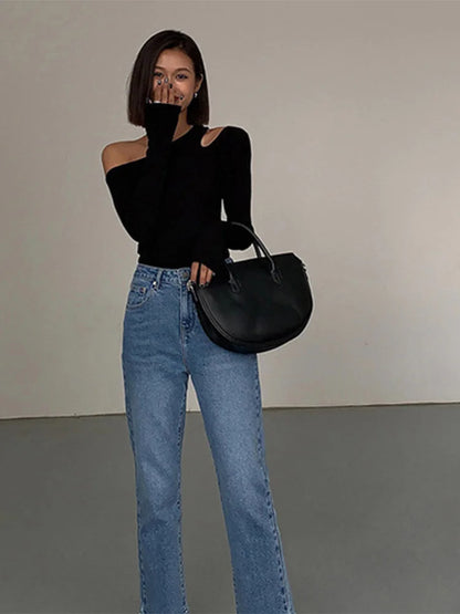 Chic Off-Shoulder Crop Top™