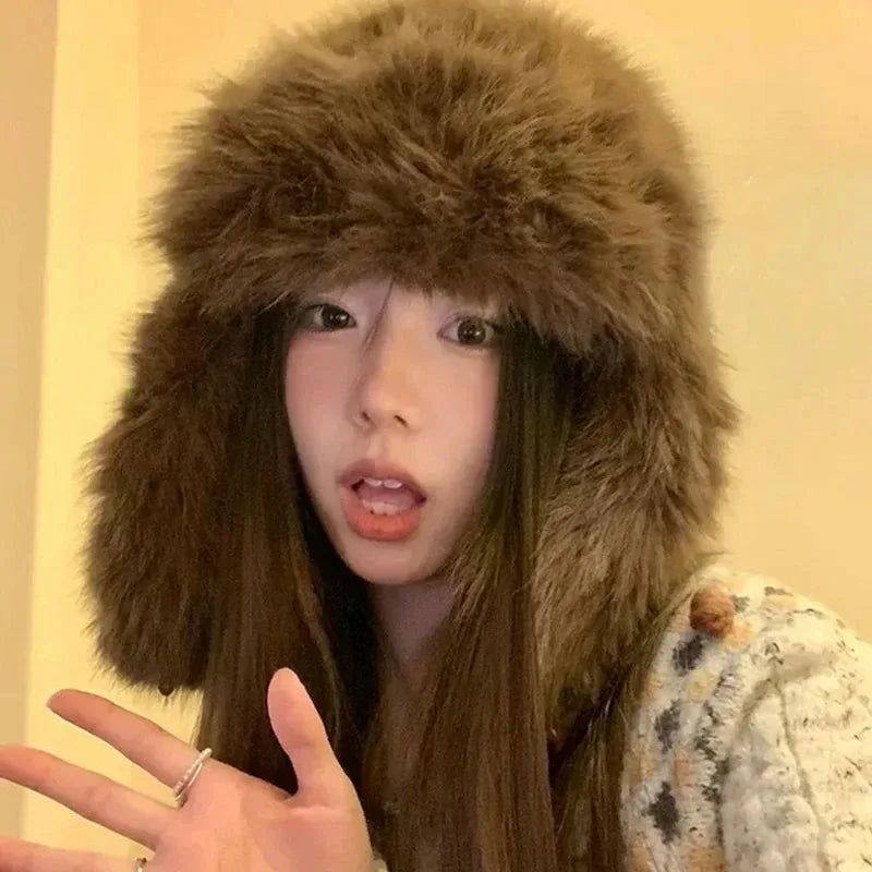Luxurious Faux Fur Winter Bomber Hat™