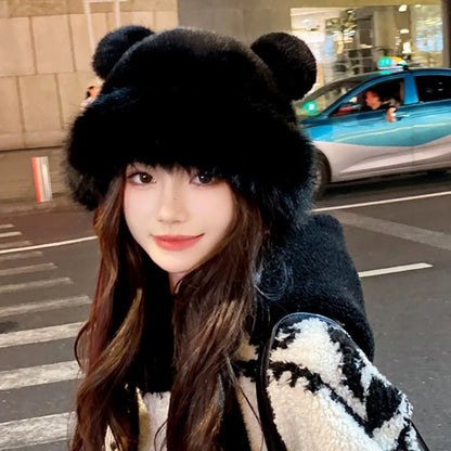 Cozy Bear Ear Winter Beanie™