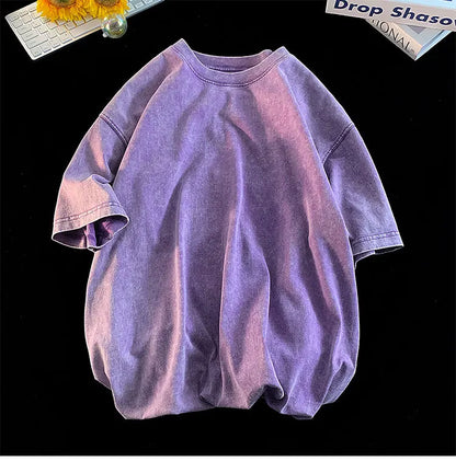 Oversized Acid-Washed Y2K Tee™