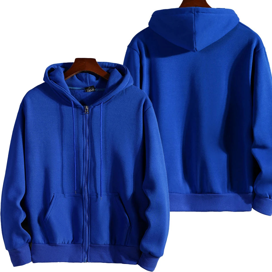 Stylish Versatile Zip Hoodie™