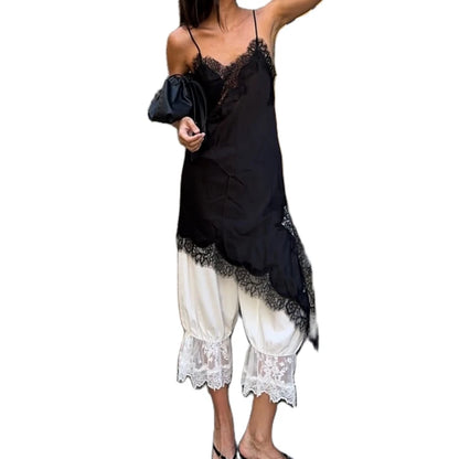 Floral Lace Satin High Low Top™