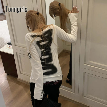 Retro Graphic Long Sleeve Tee™