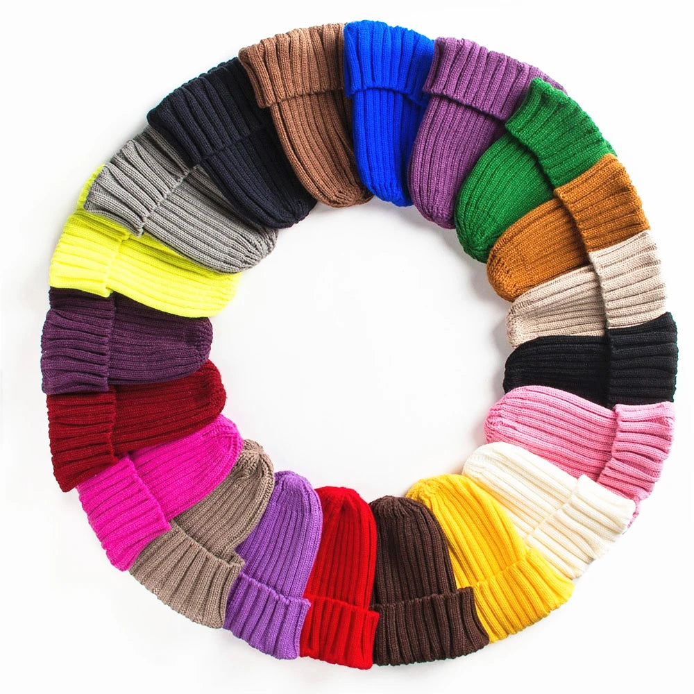 Cozy Color Knitted Beanie™