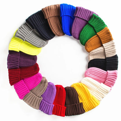 Cozy Color Knitted Beanie™