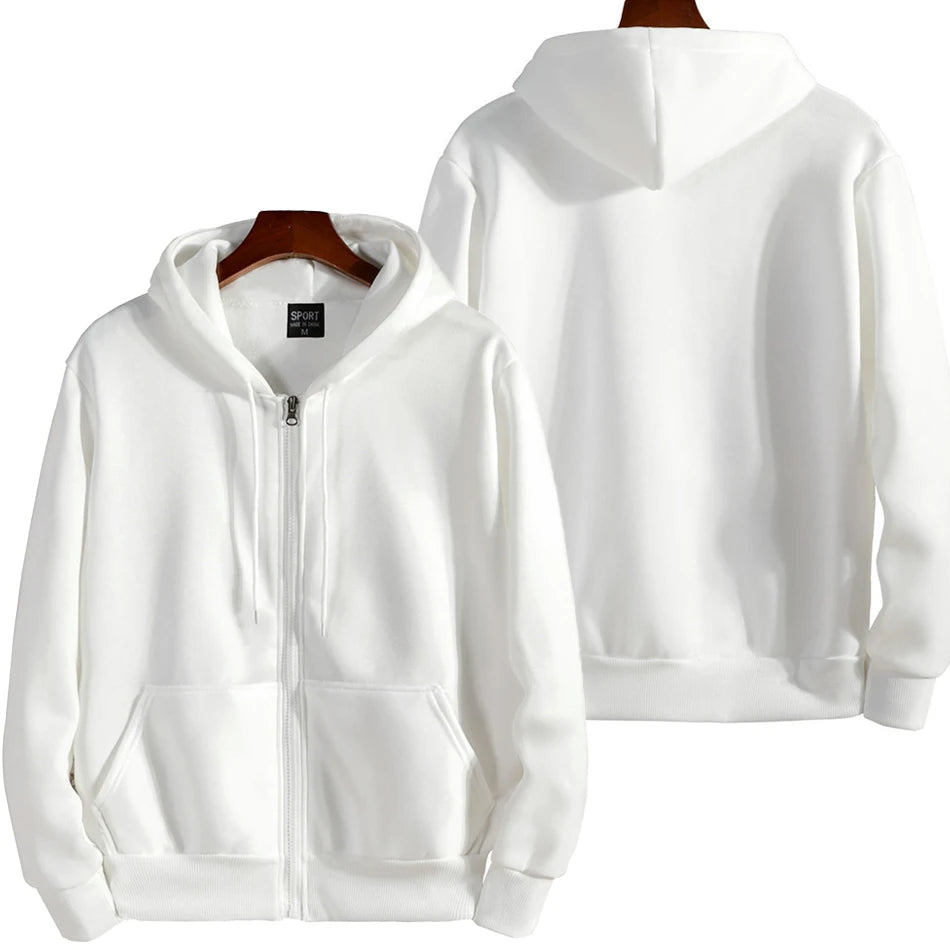 Stylish Versatile Zip Hoodie™