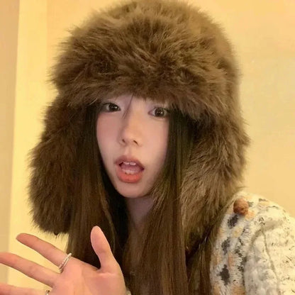 Luxurious Faux Fur Winter Bomber Hat™