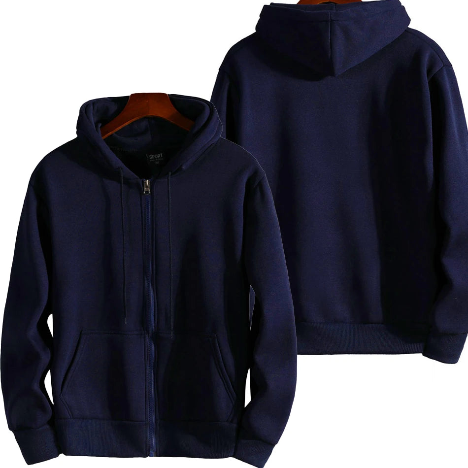 Stylish Versatile Zip Hoodie™