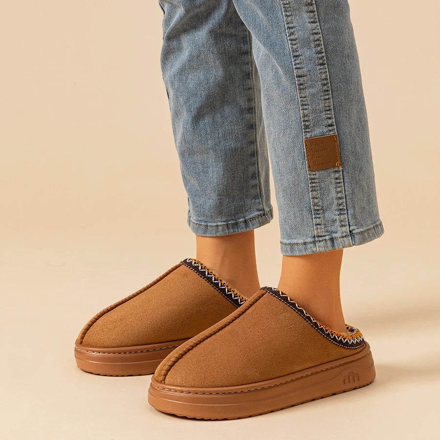 Cozy Fuzzy Slipper Boots™