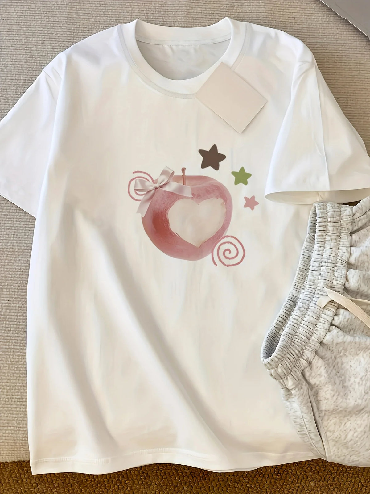 Summer Tee with Heart Graphic™