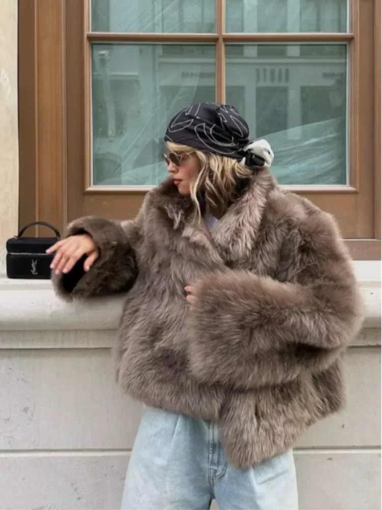 Elegant Faux Fur Short Jacket™