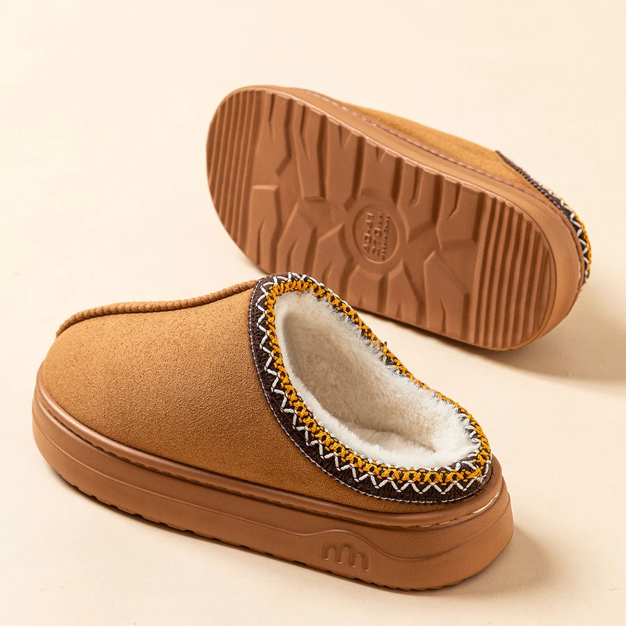 Cozy Fuzzy Slipper Boots™