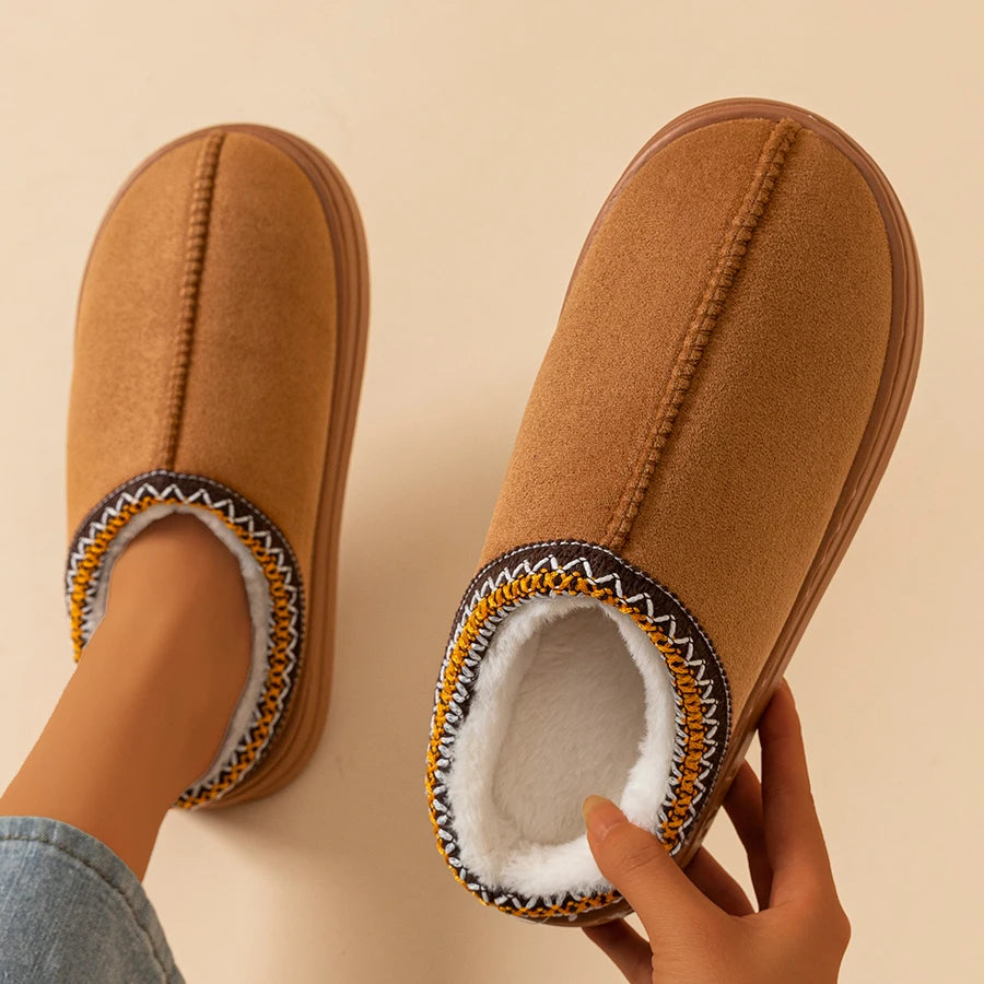 Cozy Fuzzy Slipper Boots™