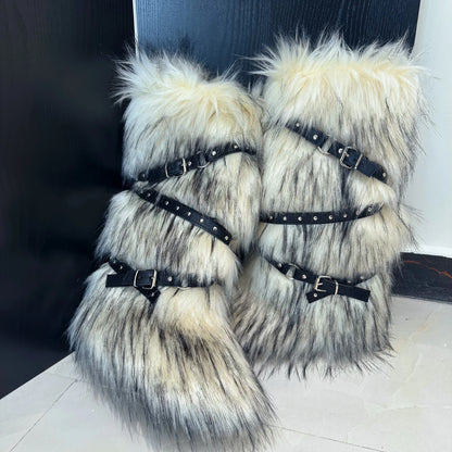Chic Faux Fur Winter Boots™