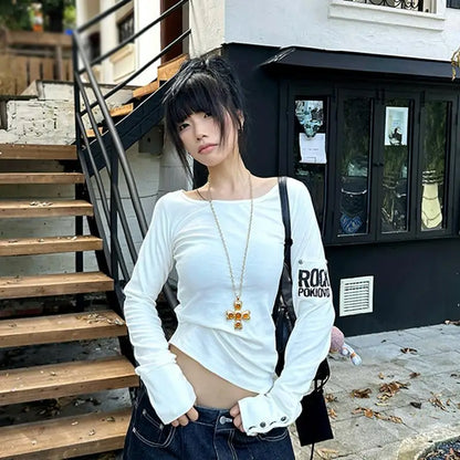 Retro Graphic Long Sleeve Tee™