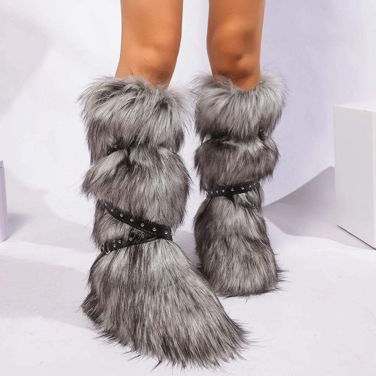 Chic Faux Fur Winter Boots™