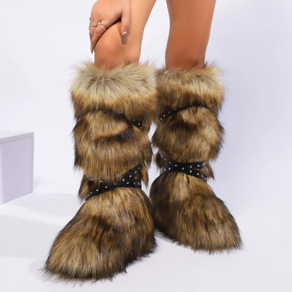 Chic Faux Fur Winter Boots™