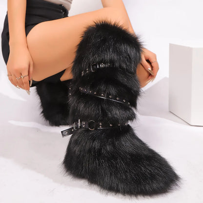 Chic Faux Fur Winter Boots™