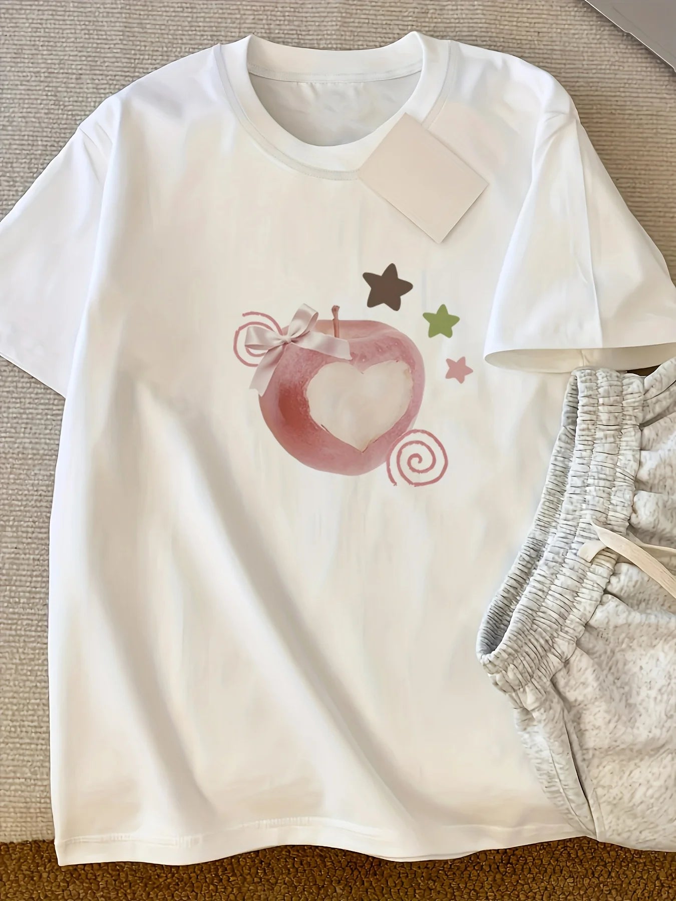 Summer Tee with Heart Graphic™