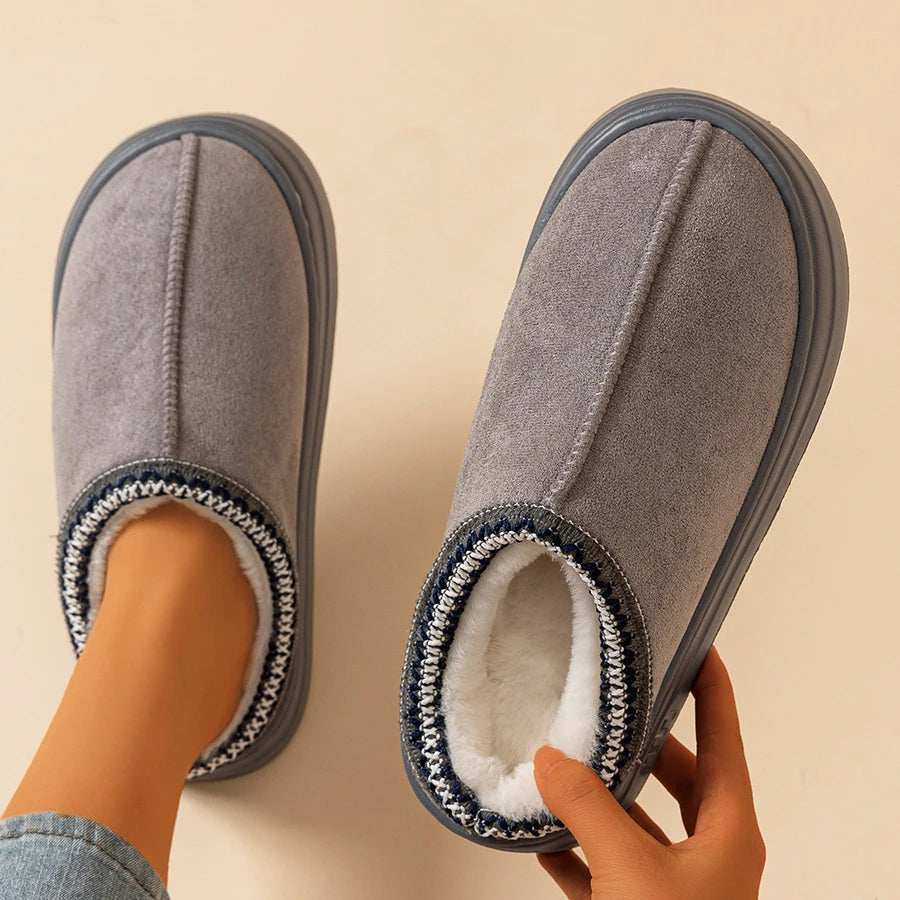 Cozy Fuzzy Slipper Boots™